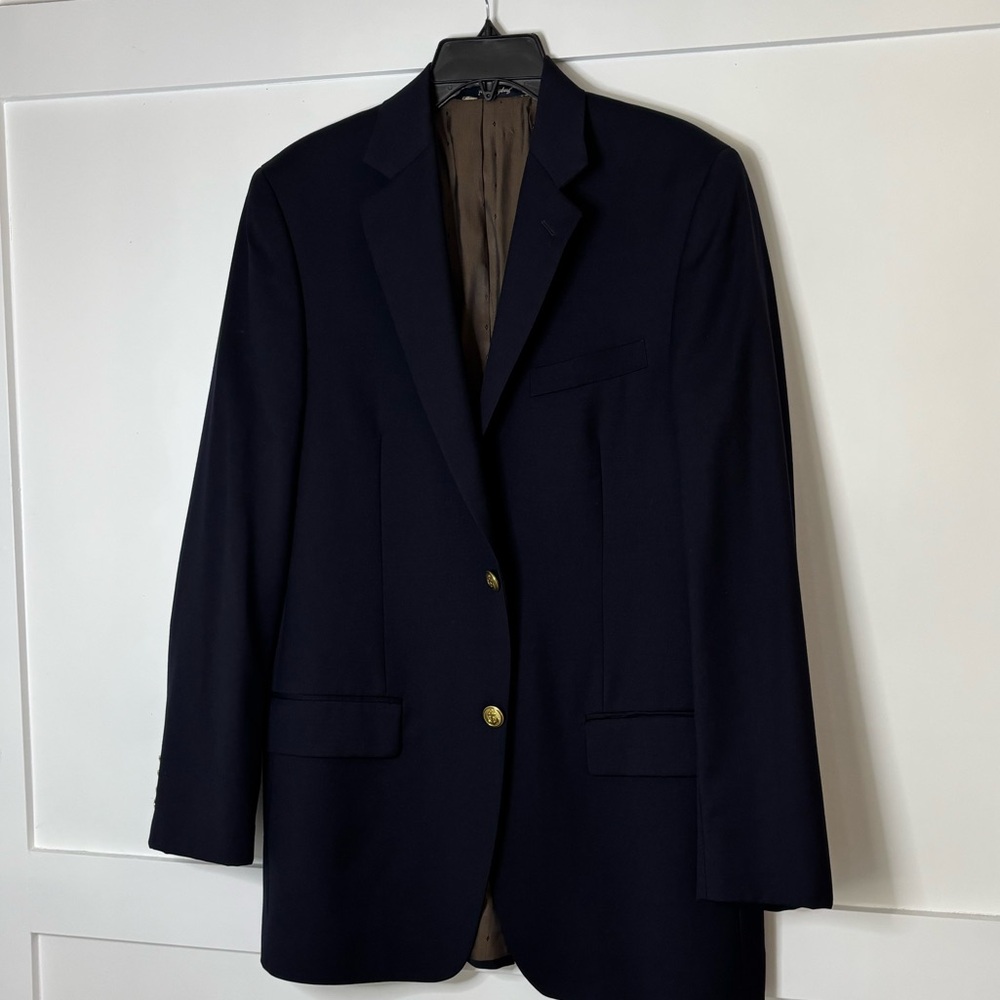 Joseph & Feiss Navy Men's Blazer size 40L in excellent condition
